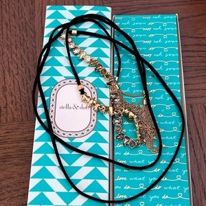 Stella & Dot Eliza fringe necklace wrap